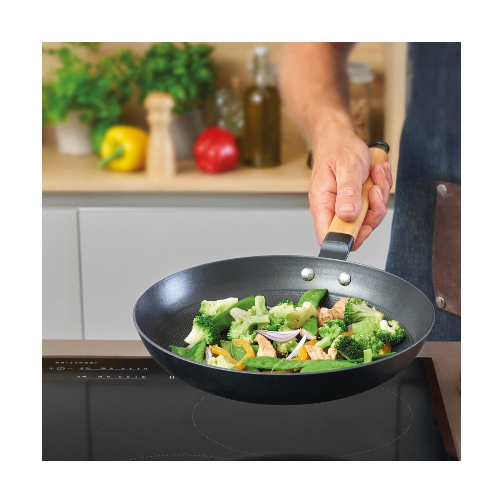 6-Piece Cookware Set - Ultra-Lightweight Honeycomb Cast Steel - Green