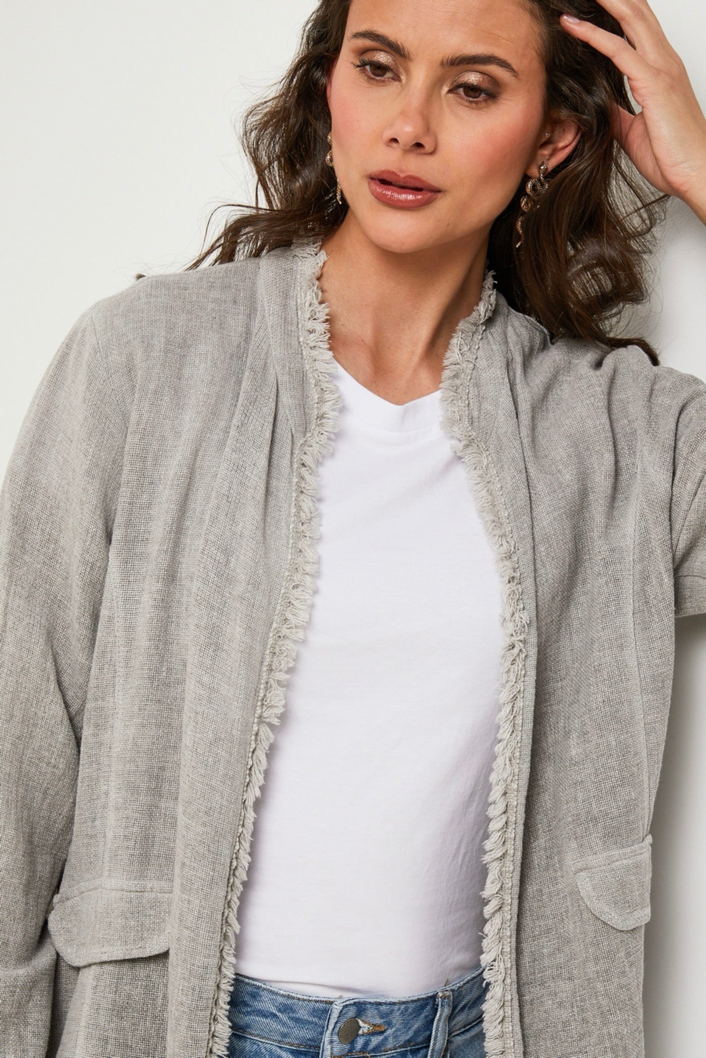 Veste - Taupe - Femme