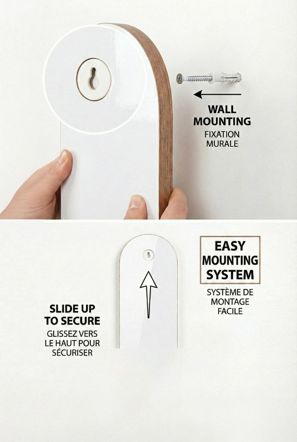 Estantes de Pared Artmtkwll1 - Blanco