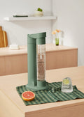 Soda Maker Studio - Máquina De Agua Con Gas + Botella 1L - Verde Salvia