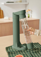 Soda Maker Studio - Máquina De Agua Con Gas + Botella 1L - Verde Salvia