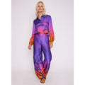 Berenice - Fluid Trousers - Sunset-Print