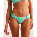 Bas Bikini Mi-Couverture Turquoise