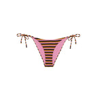 Bas Bikini Classique Noué Butterfly - Multicolore