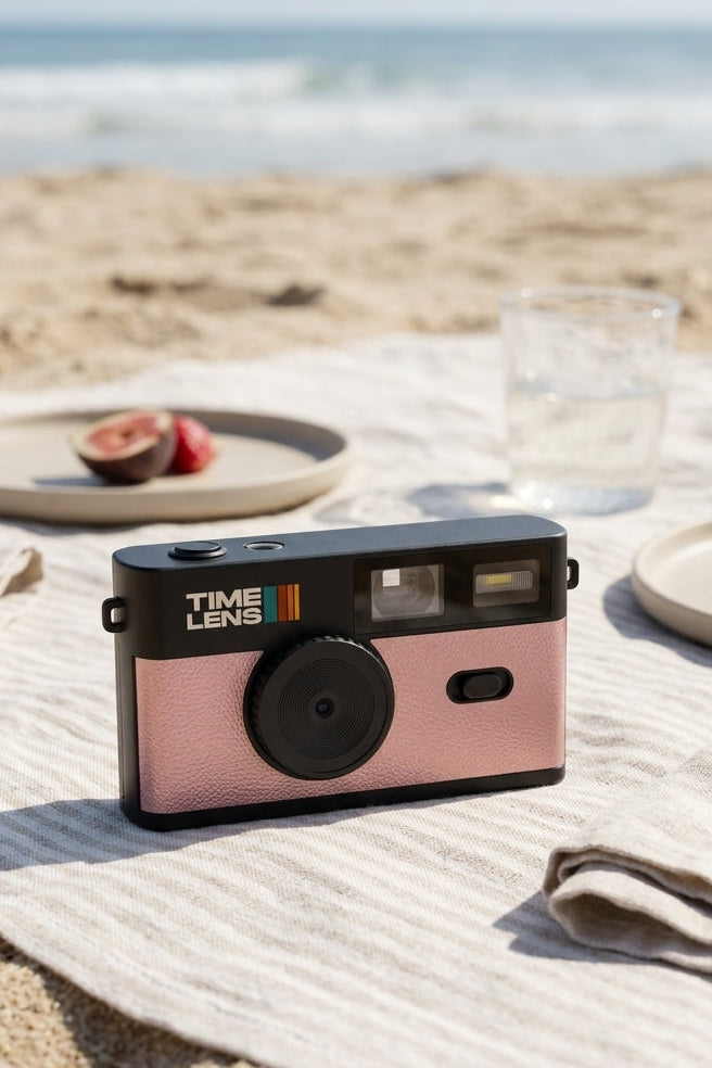 Appareil Photo Timelens® Pop Edition 80'S Pink Gold