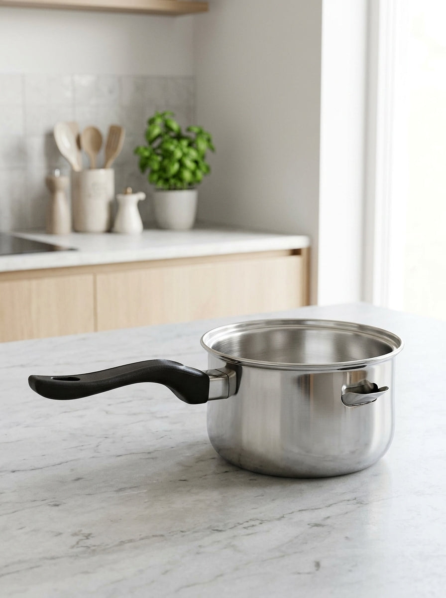 Bain Marie Saucepan 16cm - Stainless Steel