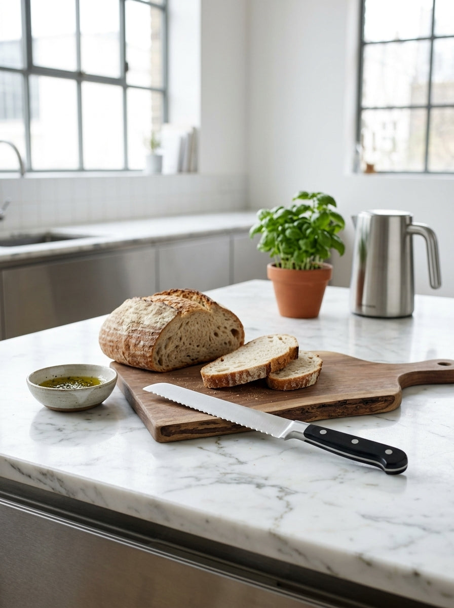 Bread Knife - Stainless Steel - Inox