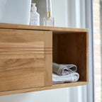 Basic - Meuble Sous Vasque - Teck - Naturel