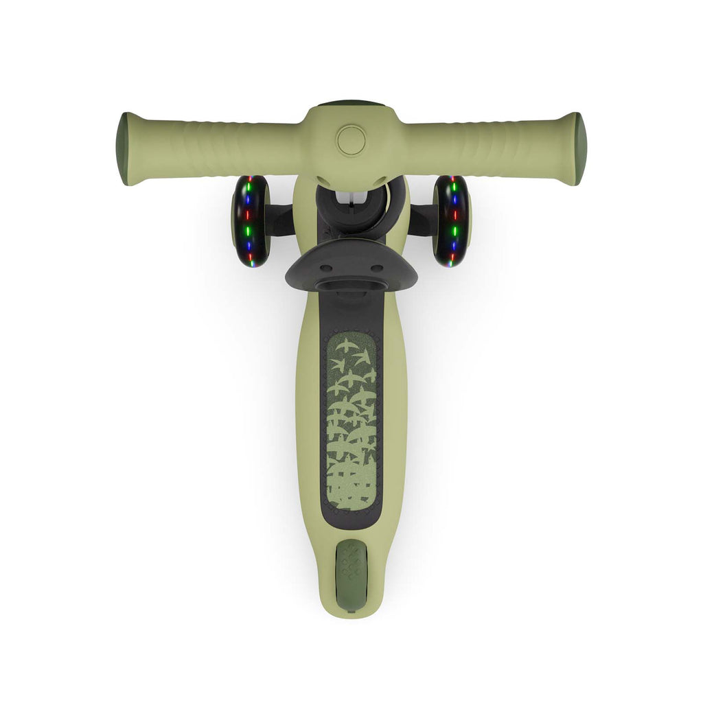 Halley 2 Green 2-in-1 Evolving Scooter with Seat