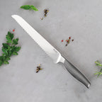 Sauter - Couteau À Pain - Zukiri 20 Cm - Acier Inoxydable 3Cr14 - Argent