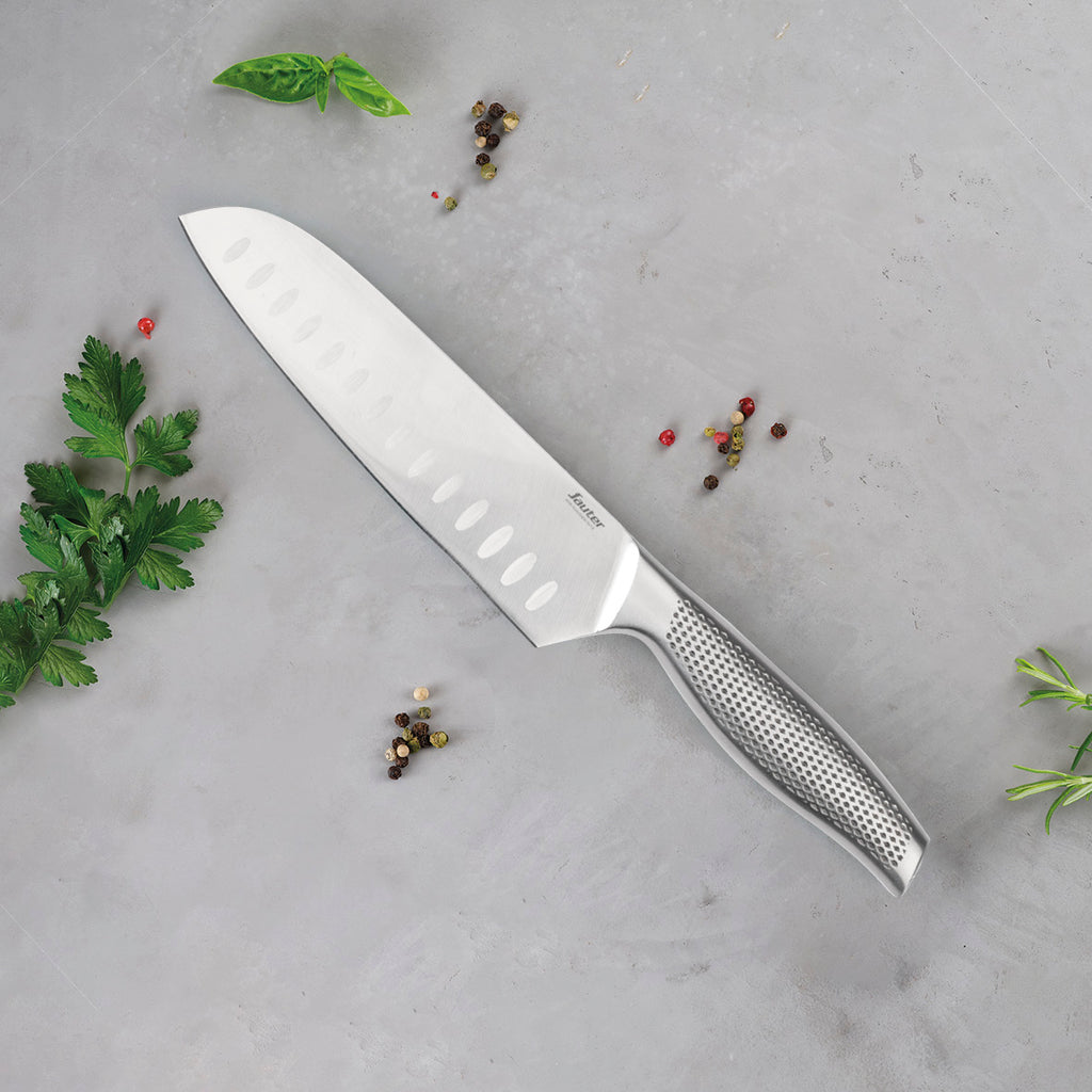 Sauter - Santoku - Zukiri 18 Cm - Stal Nierdzewna 3Cr14 - Srebrny
