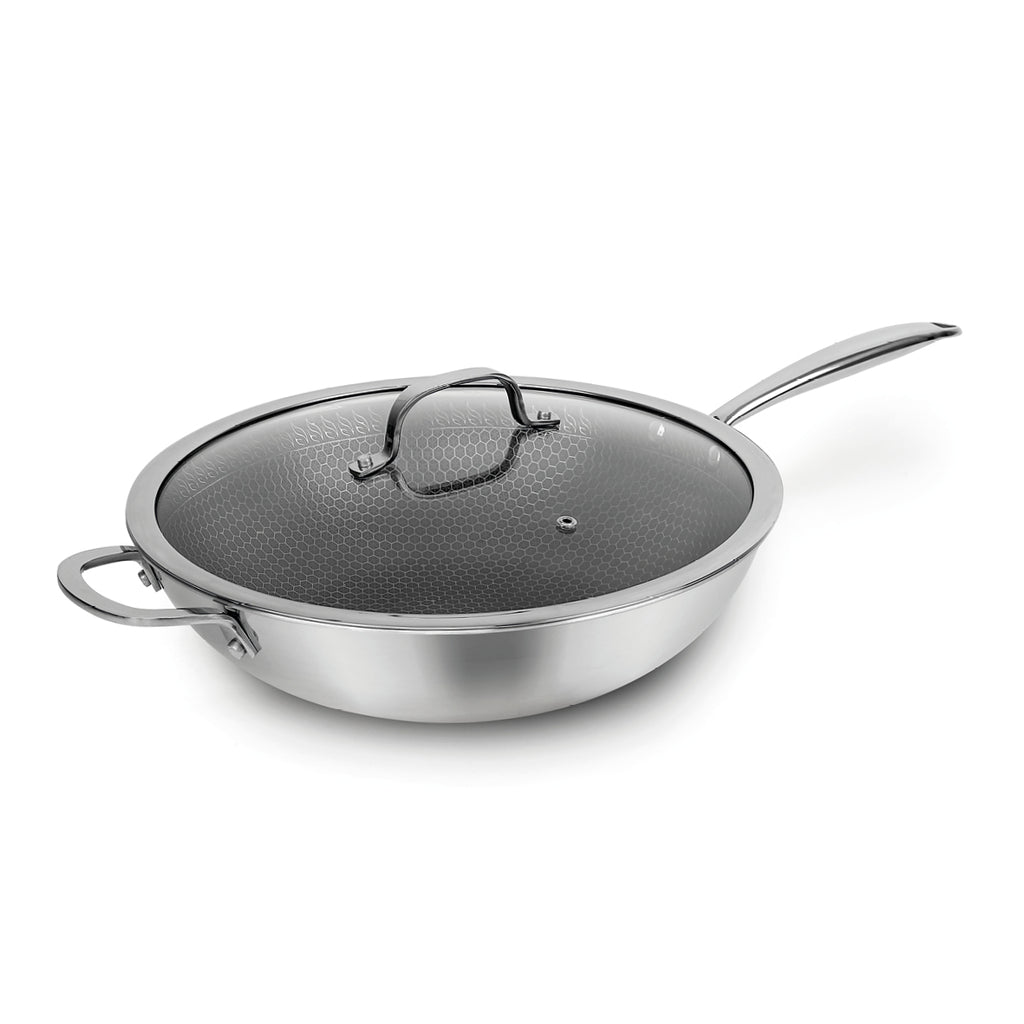 Sauter - Wok Acier Inoxydable 430 - Argent