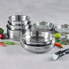 Sauter - Batterie De Cuisine - Acier Inoxydable 304 - Argent