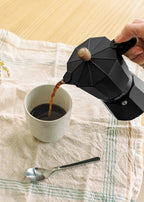 Thera Moka Retro - Italian Coffee Maker - Black