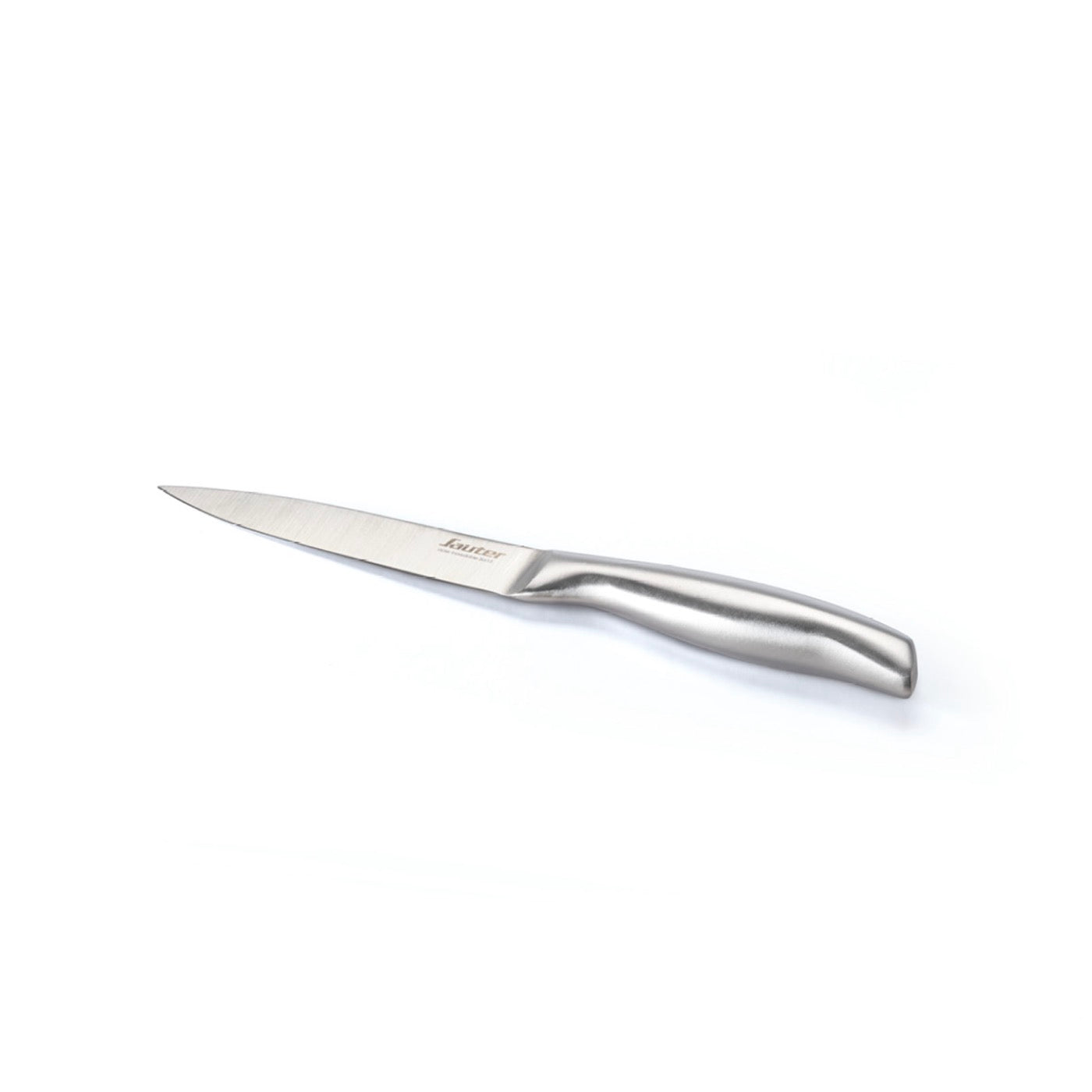 Couteau D'Office Inox Avec Manche Creux - Argenté - 12.5cm