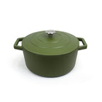 Cocotte Ronde Avec Couvercle - Vert