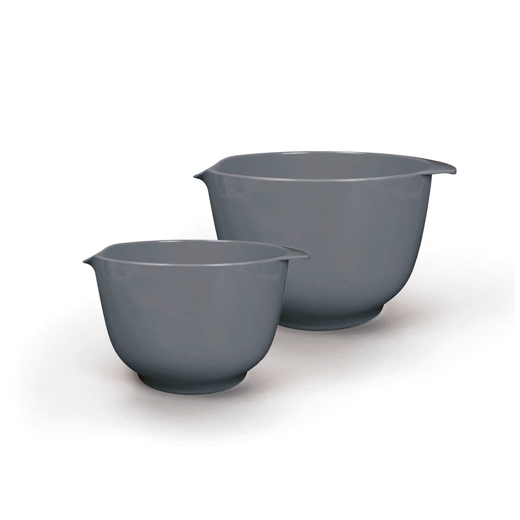 Set De 2 Bols Mélanger - Mélamine - Gris