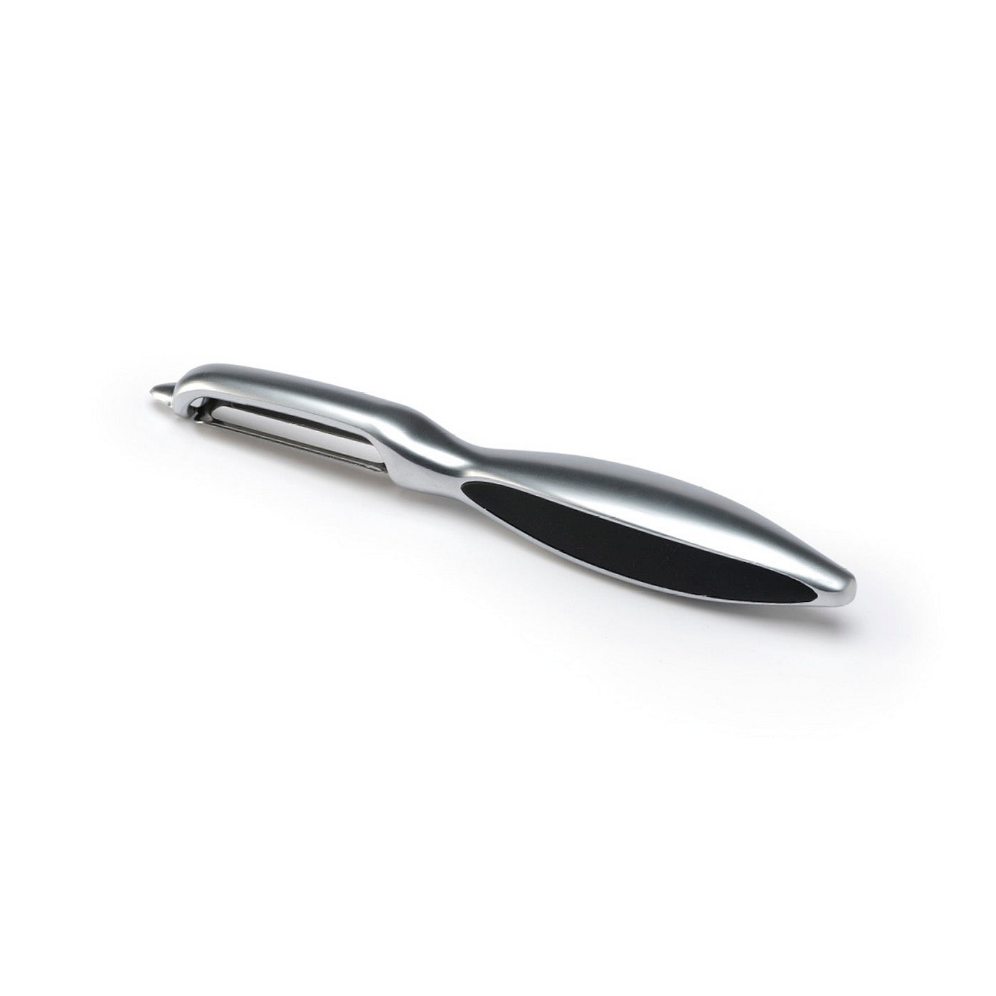 Stainless Steel Peeler - Soft Touch - Gray / Black