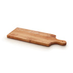 Rectangular Cutting Board With Olive Wood Handle - Wood