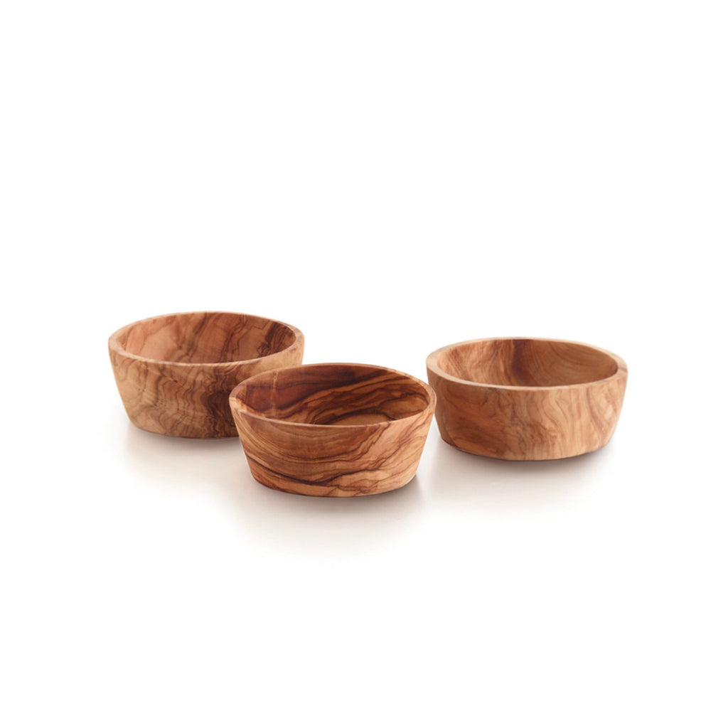 Set De 3 Bols En Bois D'Olivier - Bois - Bois