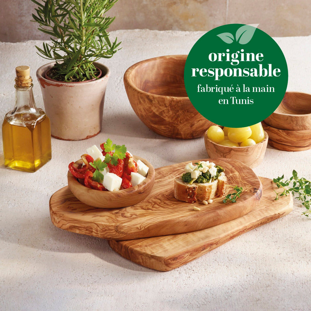 Olive Wood Bowl - Wood - Wood