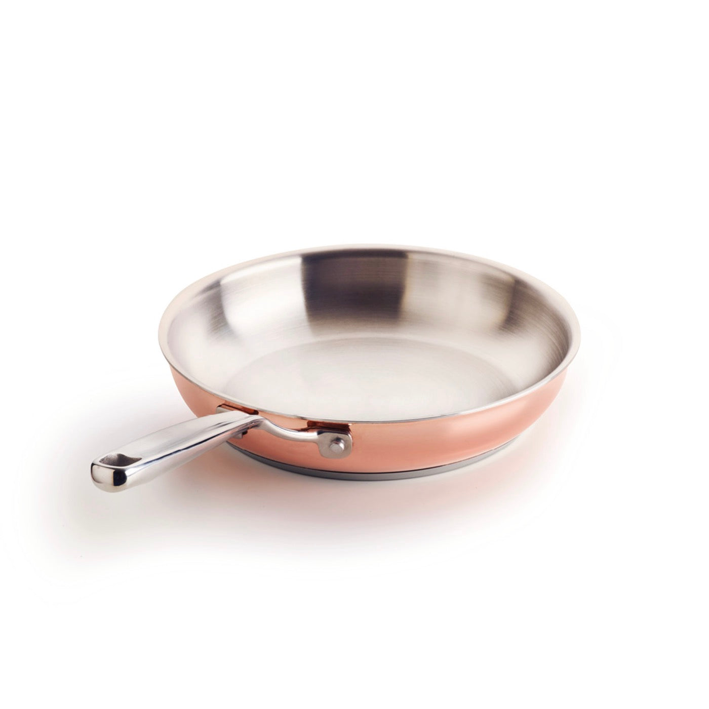 Poêle En Acier Inoxydable Triply Cuivre - Cuivrinox - Cuivre - 28cm