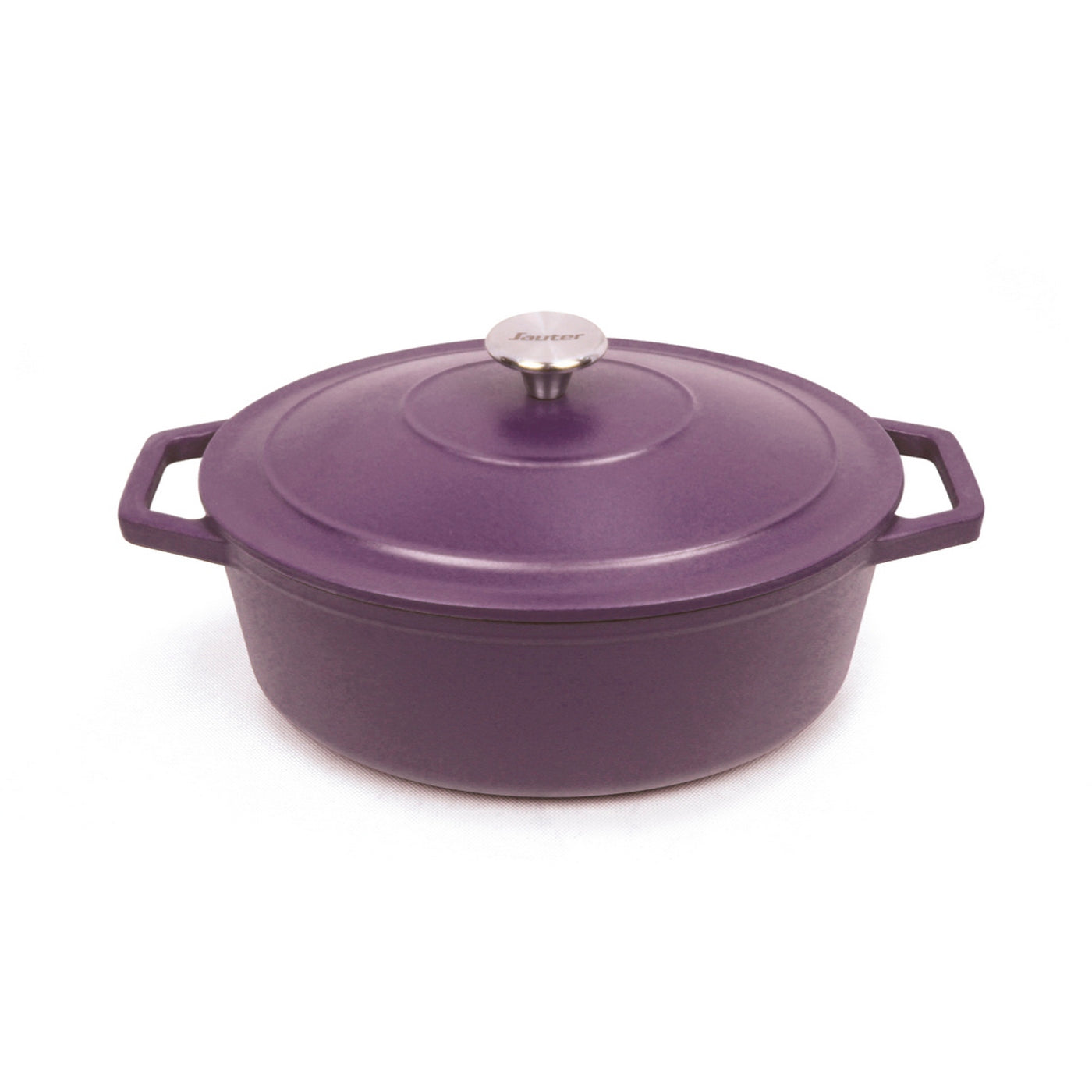 Cocotte Ovalada Con Tapa - Berenjena