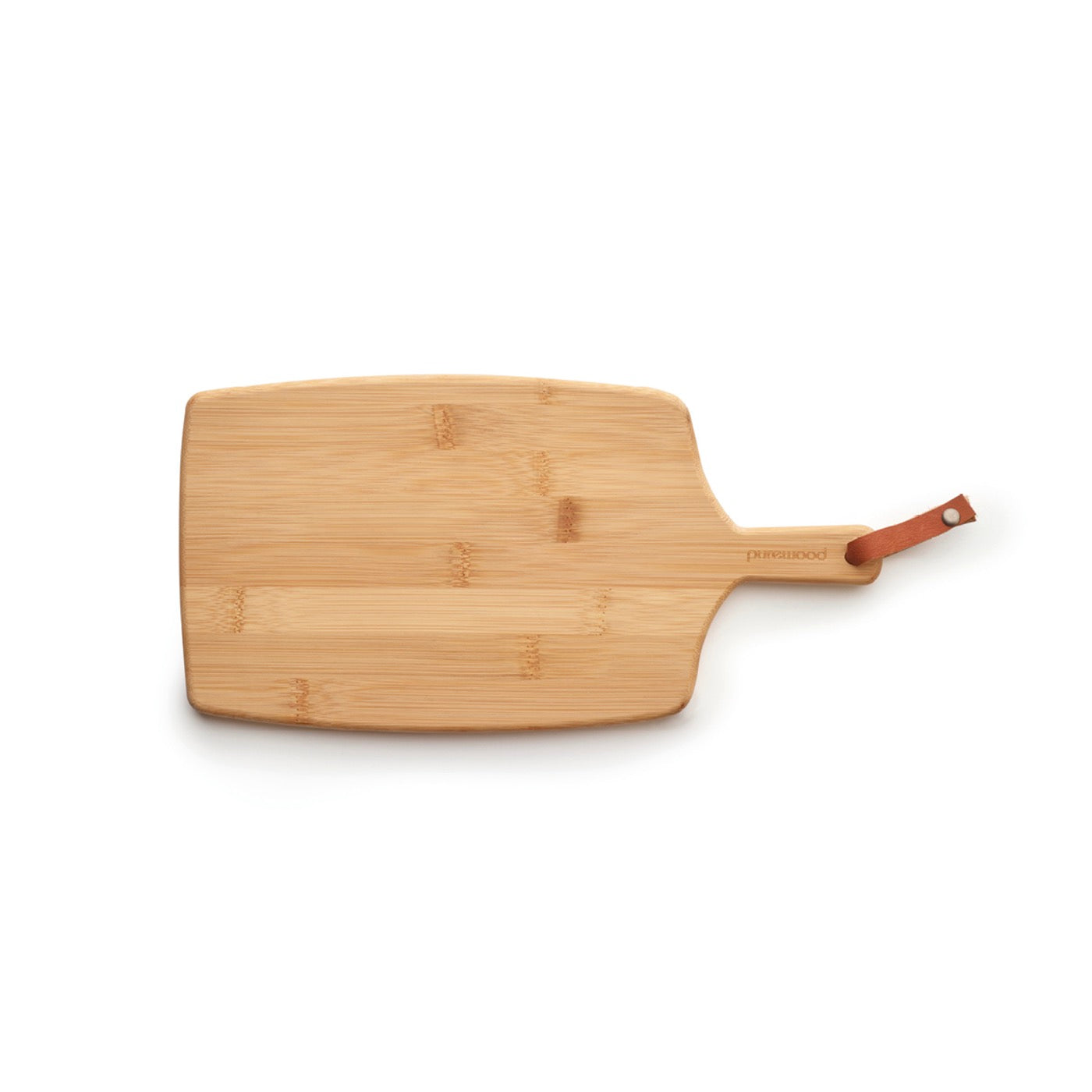 Tabla De Cortar Rectangular Con Mango - Bambú - Madera - 3 Tamaños