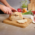 Cutting Block With Groove - Bamboo - Wood