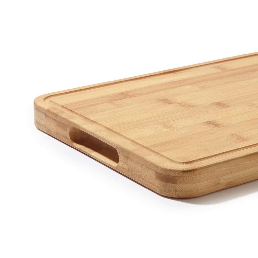 Cutting Block With Groove - Bamboo - Wood
