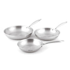 Set De 3 Poêles Triply - Multinox - Argenté