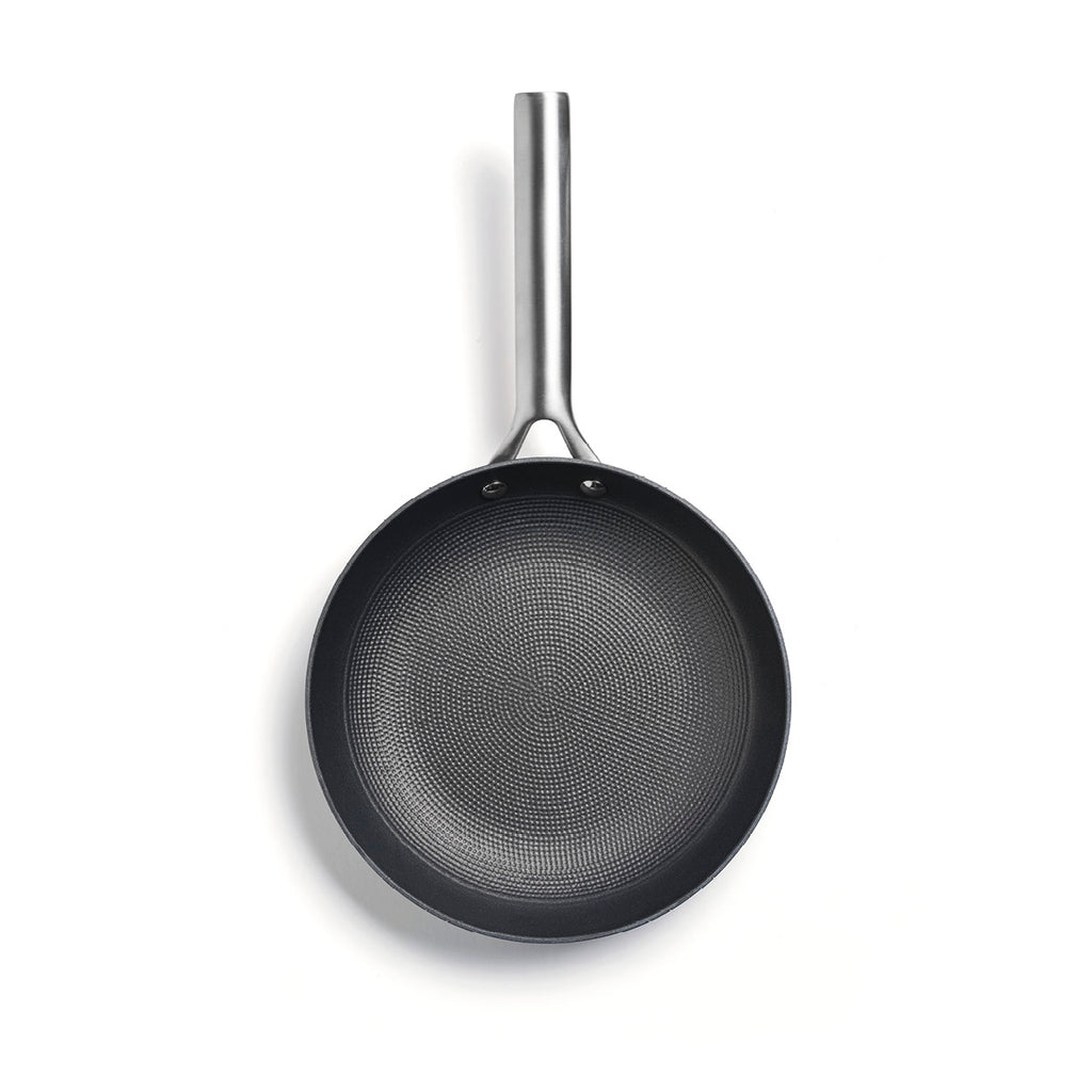 Set De 3 Poêles En Fonte Avec Nid D'Abeille - 20 + 24 + 28 Cm - Noir