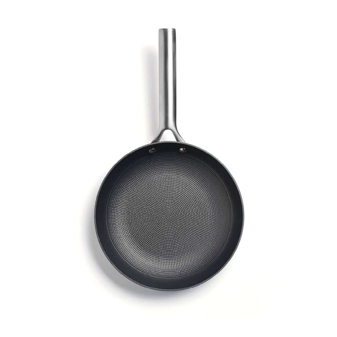 Set De 3 Poêles En Fonte Avec Nid D'Abeille - 20 + 24 + 28 Cm - Noir