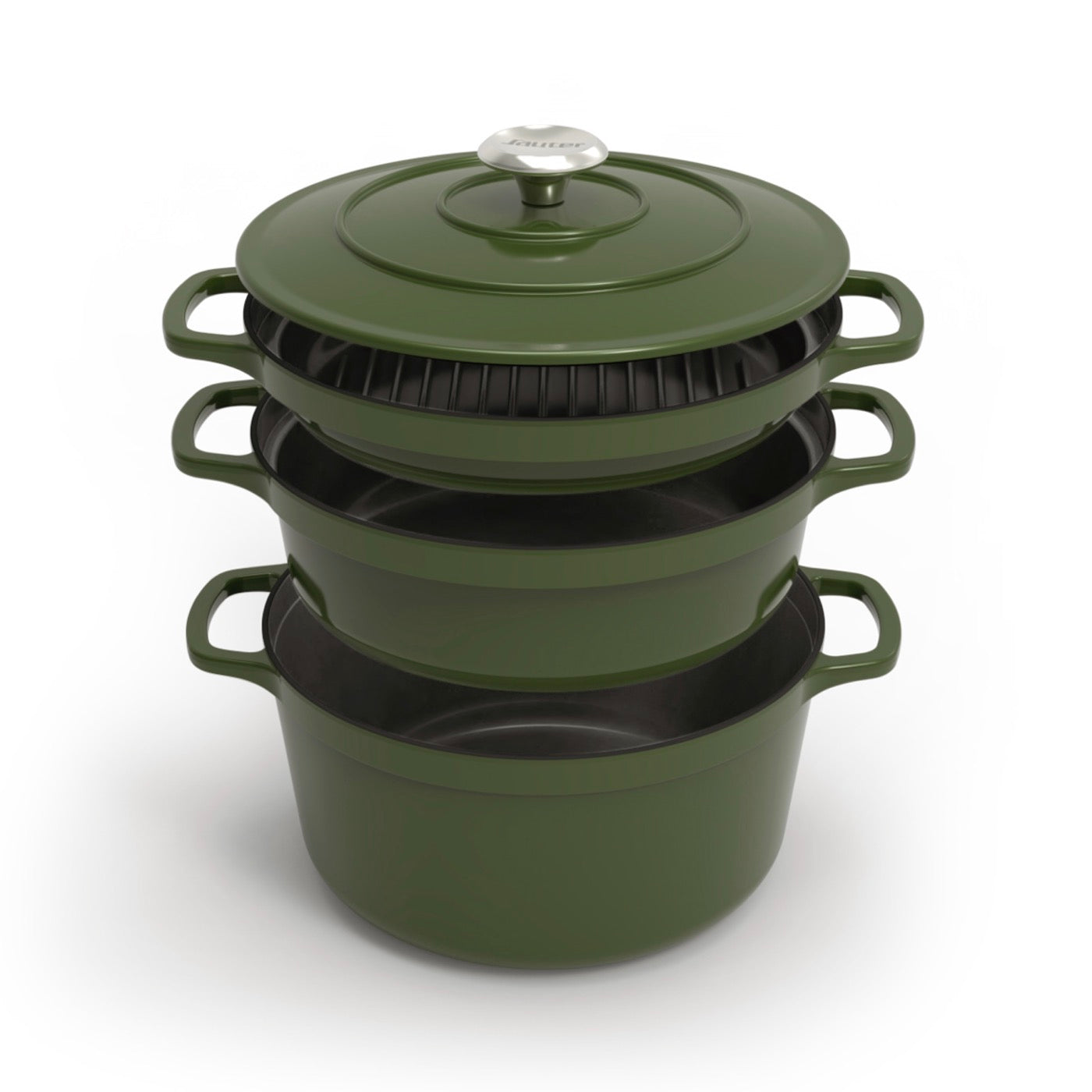 Batterie Empilable 4 Pièces - Vert