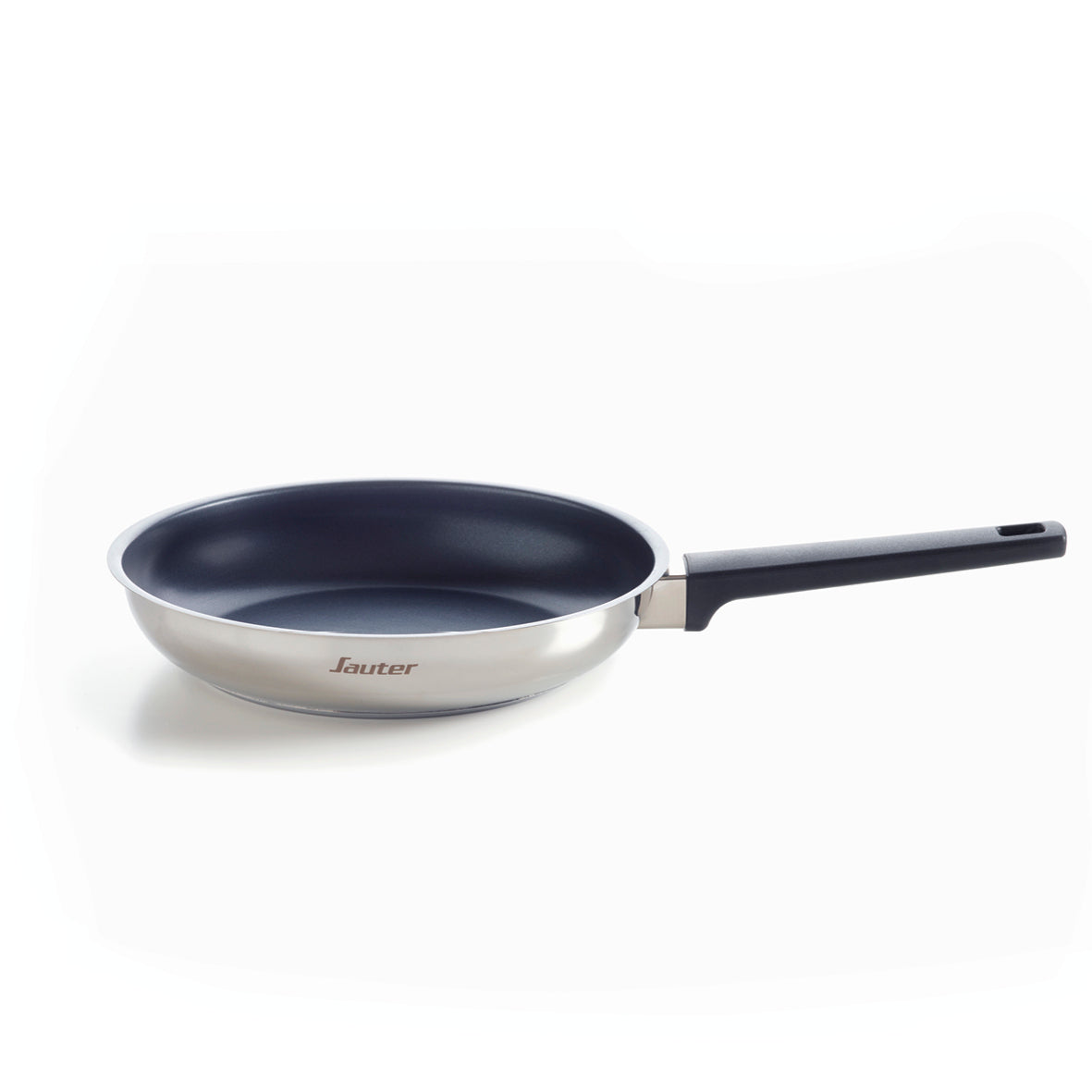 Set of 3 Non-Stick Frying Pans - Silver