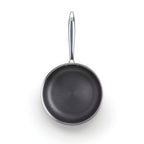 Poêle Triply - 24CM - Revêtement Nid D'Abeille Anti-Adhésif - Argenté