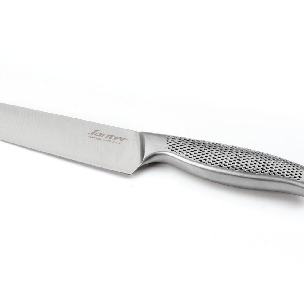 Universal Knife Holder Set + 5 Knives - Silver