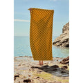 Toalla de playa Pipa - Mostaza
