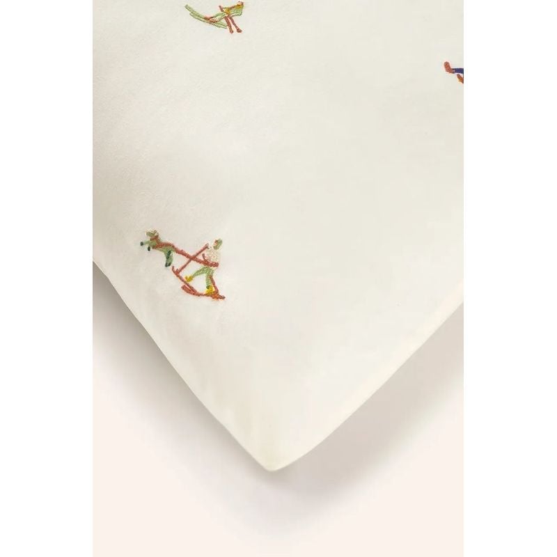 Housse De Coussin Ski - Écru