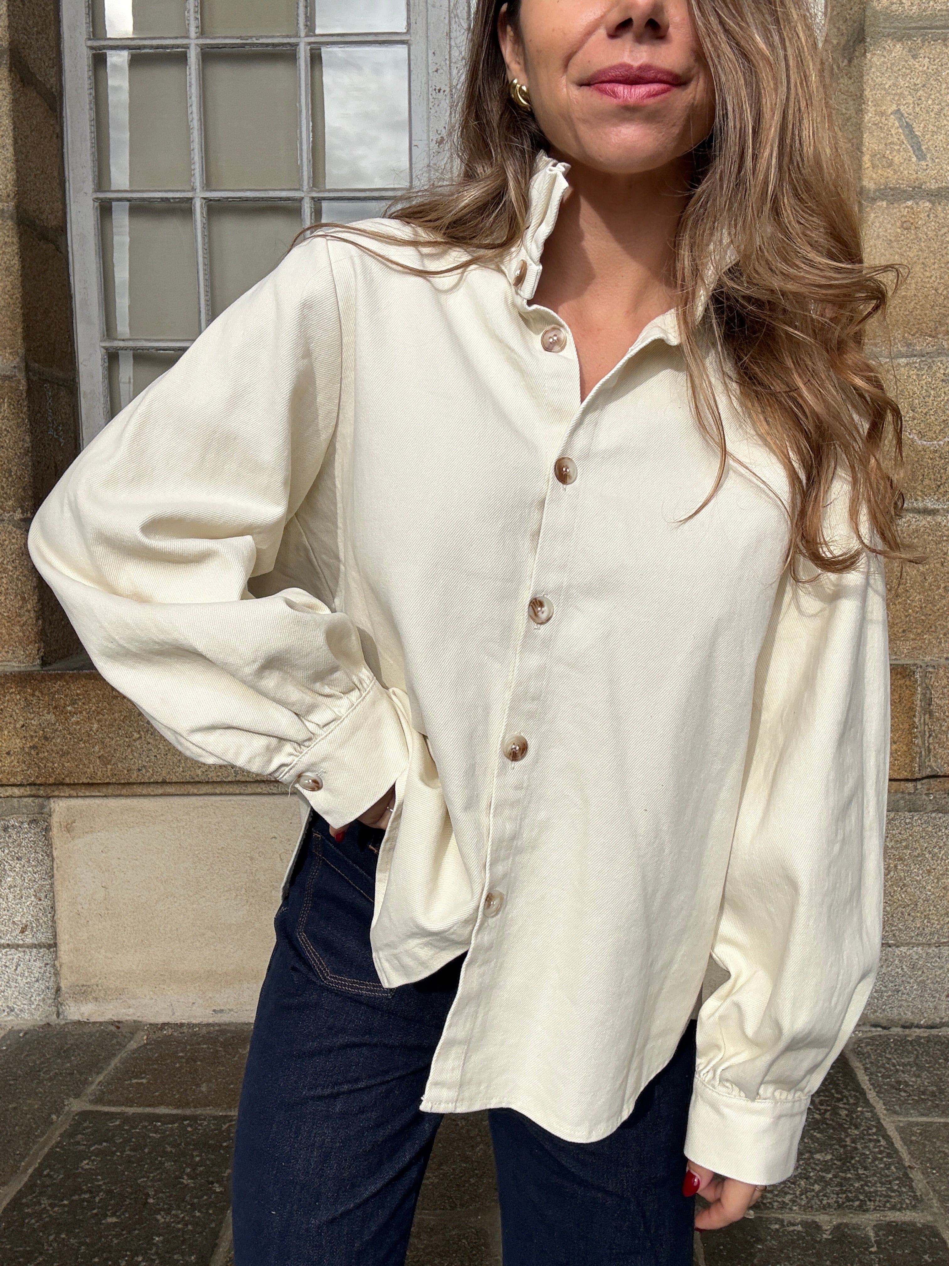 Ecru Céleste denim jacket