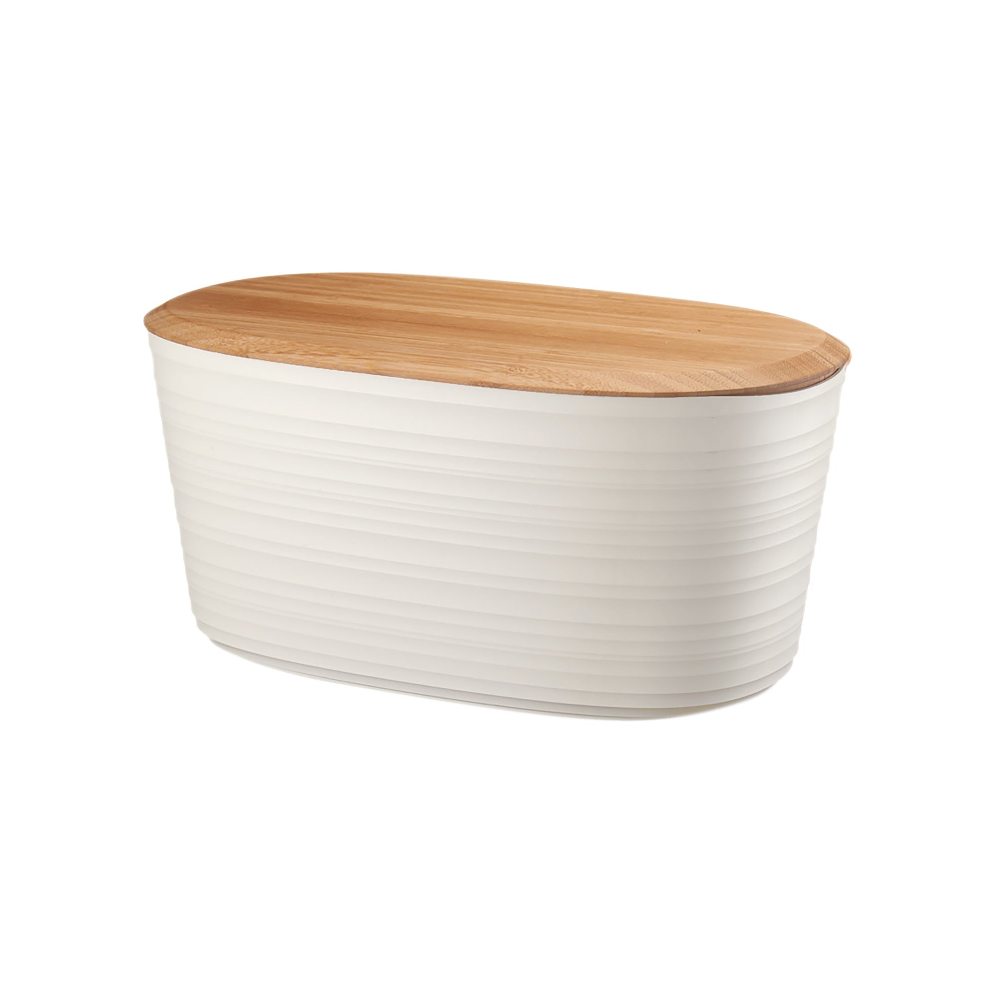 Panera Con Tapa Tabla De Bambú "Tierra"