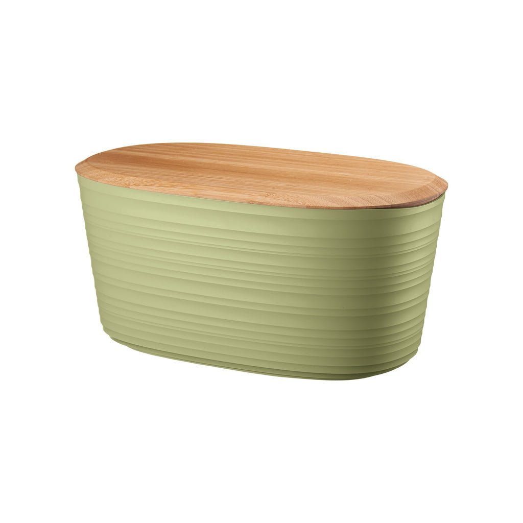 Panera Con Tapa Tabla De Bambú "Tierra"