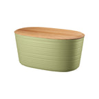 Panera Con Tapa Tabla De Bambú "Tierra"