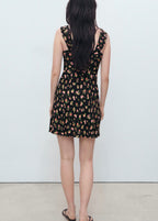 Robe Col Froncé
