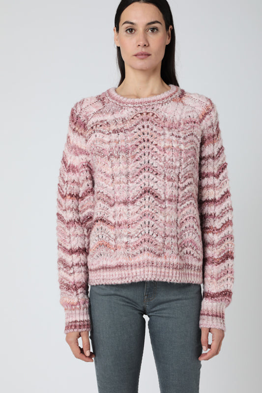 Jersey con cuello redondo - Multicolor