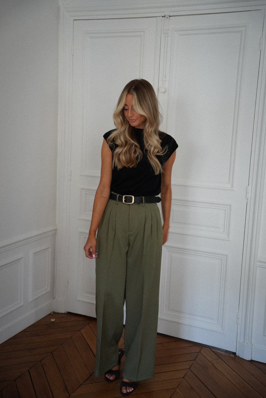 Pantalon Droit Achille - Kaki