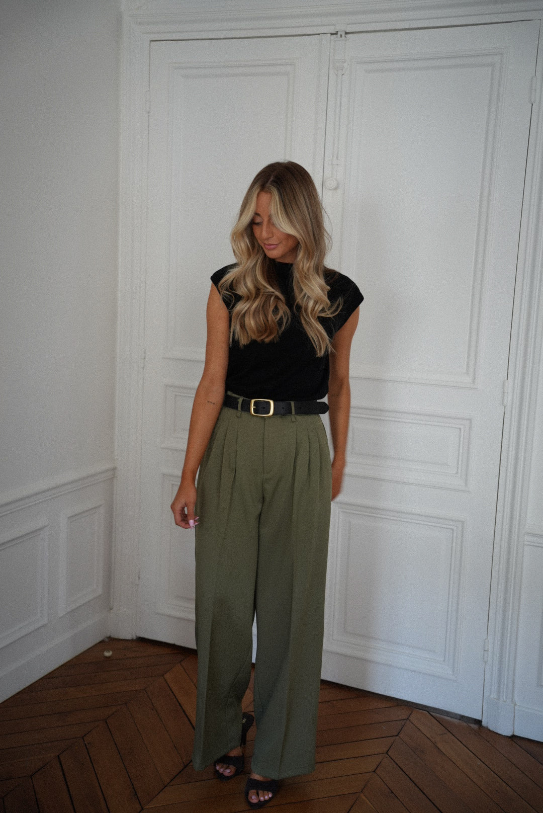 Pantalon Droit Achille - Kaki