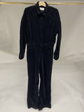 Berenice - Plain Denim Jumpsuit - Black