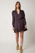 Berenice - Robe Courte Imprimé Volant Jupe - Bilbao