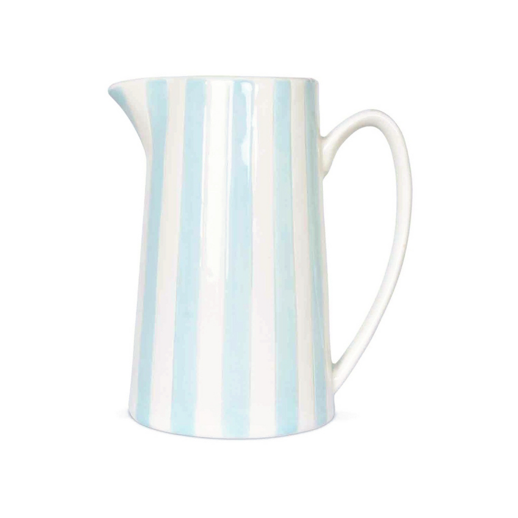 Lilac Striped Carafe